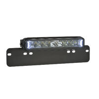 Narva 10-inch EX2 Blackout Light Bar Single Row Licence Plate