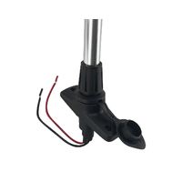 Light Pole 360 Degree LED Nylon Plug-In Base & Flat Head 1m