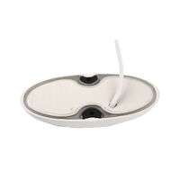 Hella Marine DuraLED 12 Lamp with Switch White