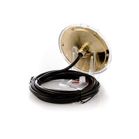 Bluefin LED Piranha P3 Underwater Boat Light Bronze Base Diamond White