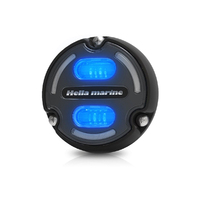 Hella Apelo A2 Aluminium Underwater Light White/Blue LED with Charcoal Lens