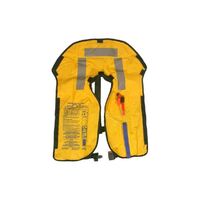 AXIS Ocean 150 Adult Auto Inflatable Life Jacket - Grey/Red