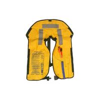 Ocean 150 Auto Inflatable Life Jacket - Grey/Red