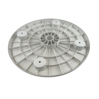 Plastic Table Top Round Shape with Cup Holders 610mm