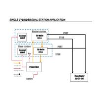Ultraflex MasterDrive Power-Assisted Steering System for Dual Station Single Cylinder