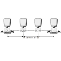 Tie Bar A98 Quad Outboard Application with Twin UC128-OBF or UC130-SVS Cylinders