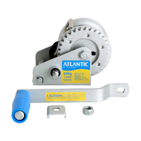Atlantic Cadet Trailer Winch 300kg 3:1 with Webbing Strap