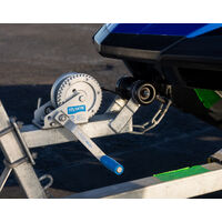 Atlantic Cadet Trailer Winch 550kg 4:1 with Webbing Strap