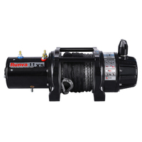 Runva Electric Trailer Winch 11XS with Remote Control & Synthetic Rope