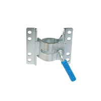 Ezi-Mover Ratchet Jockey Wheel U-bolt Fixed Clamp 250mm Wheel 350kg