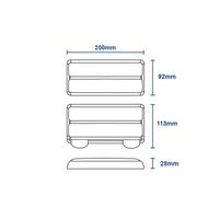 AutoLED Submersible LED Trailer Light 207 Series Twin Pack