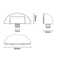 LED Autolamps Series 60 Trailer Licence Plate Light Pair