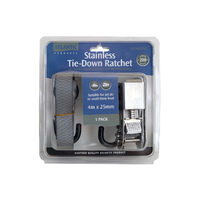 Tie-Down Ratchet Stainless Steel 200kg 4m x 25mm