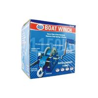 Ark Manual Boat Trailer Winch 1,150kg Capacity with Magnetic Snap-on Handle