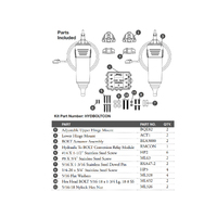 Bennett Marine Hydraulic to BOLT Electric Trim Tab Conversion Kit