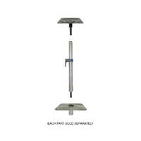 Pin Pedestal Base Stainless Steel Square