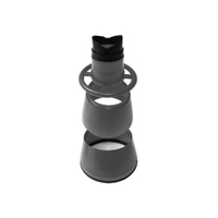 Deluxe Bathiscope Underwater Viewer Black