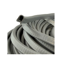 PVC Pinch Weld Edge Trim SS Insert 2.5-5.5mm x 50m/5m