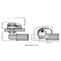 Quick Prince Series DP2 Vertical Windlass 300W