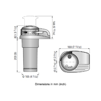Quick Prince Series DP2E Vertical Windlass 800W