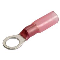 Narva Adhesive Heatshrink Ring Terminals Red 2.5-3mm