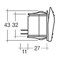 Sealed LED Rocker Switches