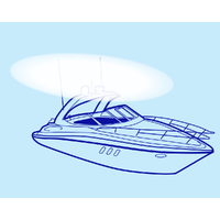 Narva LED Fold Down Anchor Light