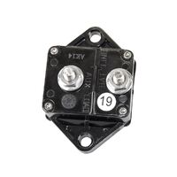 Circuit Breaker Panel Mount High Amp with Manual Reset