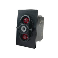 LED Illuminated Sealed Rocker Switches without Actuator Cover ON/OFF