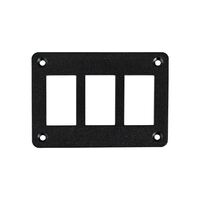 Rocker Switch Horizontal Mounting Panels Aluminium