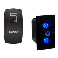 Rocker Switch with LED Laser Etched Cover Fridge ON/OFF