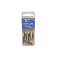 Pan Head Metal Thread 304-Grade Stainless Steel Packs