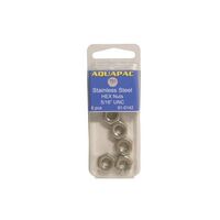 Hex Nuts 304-Grade Stainless Steel Packs