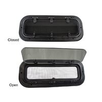 Bomar 2000 Series Opening Rectangular Portlights