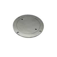 Deck Plate Stainless Steel with Opening Key