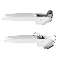 Bow Roller Self Launching Hinged Stainless Steel