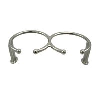 Drink Holder Stainless Steel Single or Double Ring