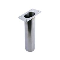 Flush Mount Stainless Steel Rod Holders