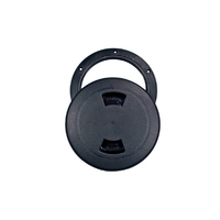 Inspection Port Plastic with Full Cover Lid