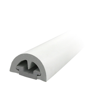 Gunwale BUMP PVC Rub Rail 53mm Profile White
