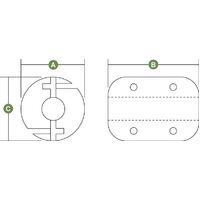 Anode - Zinc Propeller Shaft Large