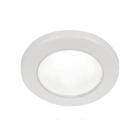 Hella Marine EuroLED 75 Downlight White with Plastic or Steel Rim