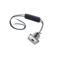 Quick TESS Series Mini LED Courtesy Light with Stainless Steel Rim