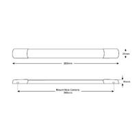 Hella Marine LED Strip Lamp Surface Mount Non-Switch White