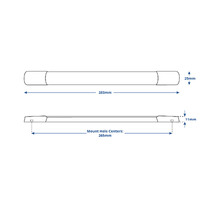 Hella Marine LED Strip Lamp Surface Mount Non-Switch Warm White