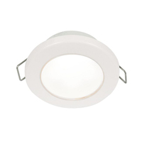 Hella Marine EuroLED 75 Spring Clip Downlight White with Plastic or Steel Rim