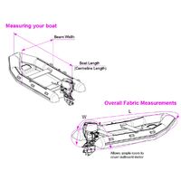 Oceansouth Inflatable Boat Storage & Towing Cover