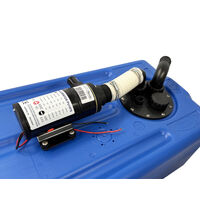 Reinforced Waste Water Tank Kit with Macerator Pump