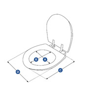 Toilet Seat with Soft Close Lid