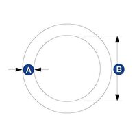 Round Ring 316 Grade Stainless Steel